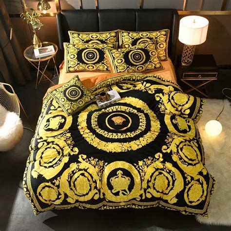 fake versace bedding uk|versace style bedroom set.